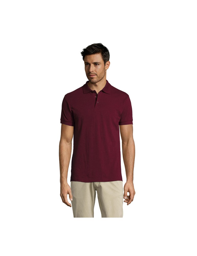 Polo homme polycoton personnalisé - PRIME MEN style et confort pas cher