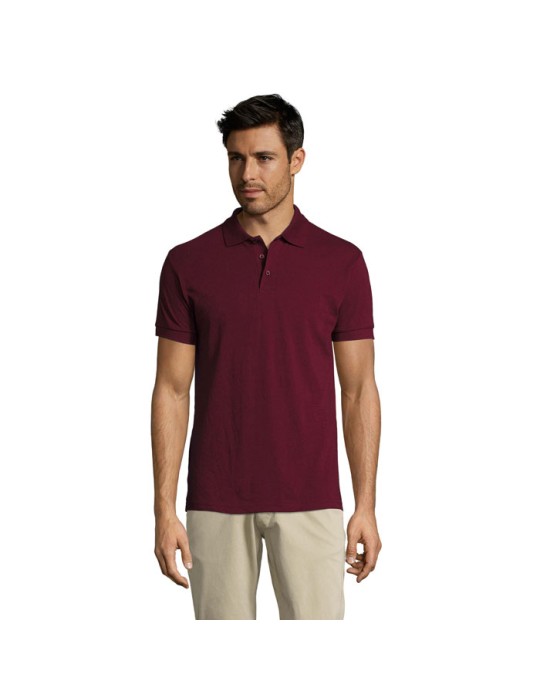 Polo homme polycoton personnalisé - PRIME MEN style et confort pas cher