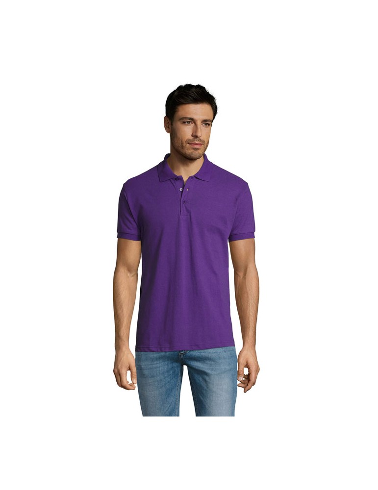 Polo homme polycoton personnalisé - PRIME MEN style et confort pas cher