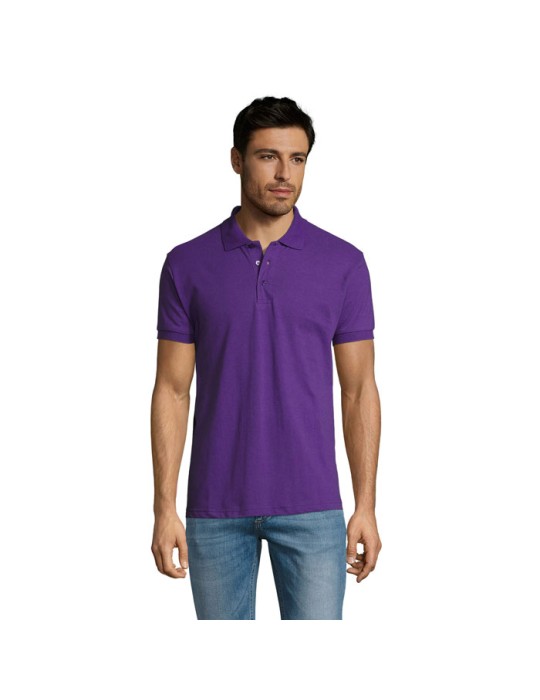 Polo homme polycoton personnalisé - PRIME MEN style et confort pas cher