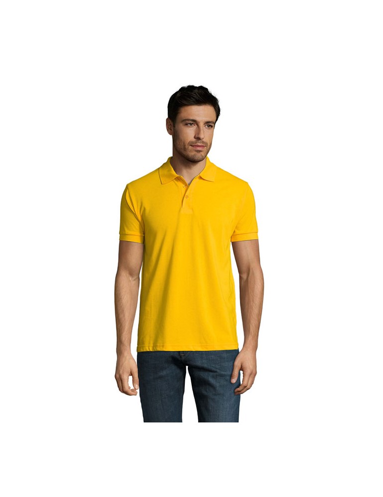 Polo homme polycoton personnalisé - PRIME MEN style et confort pas cher