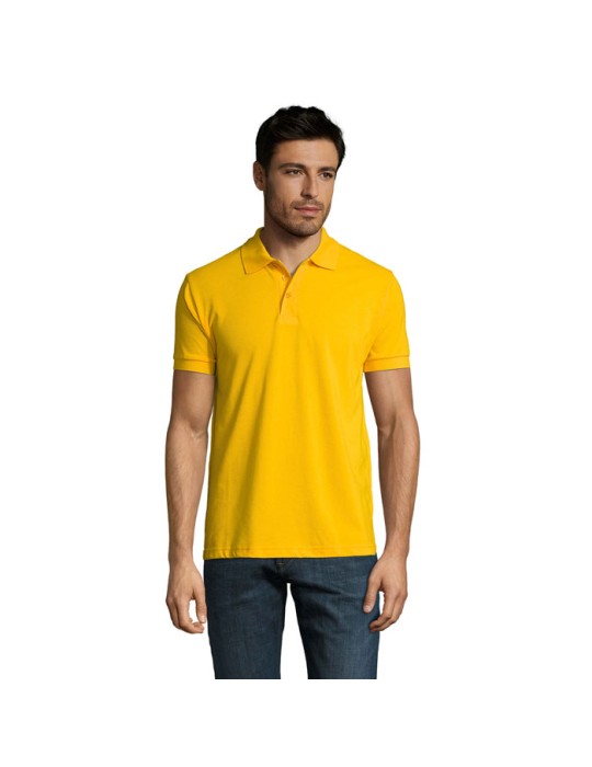 Polo homme polycoton personnalisé - PRIME MEN style et confort pas cher