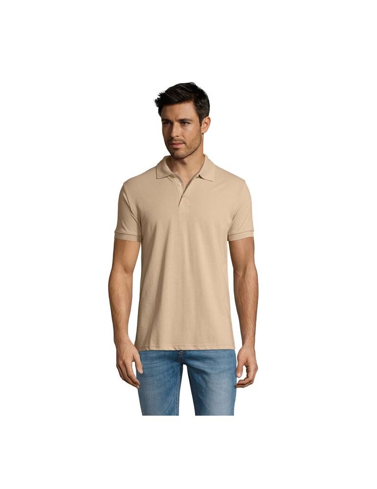 Polo homme polycoton personnalisé - PRIME MEN style et confort pas cher