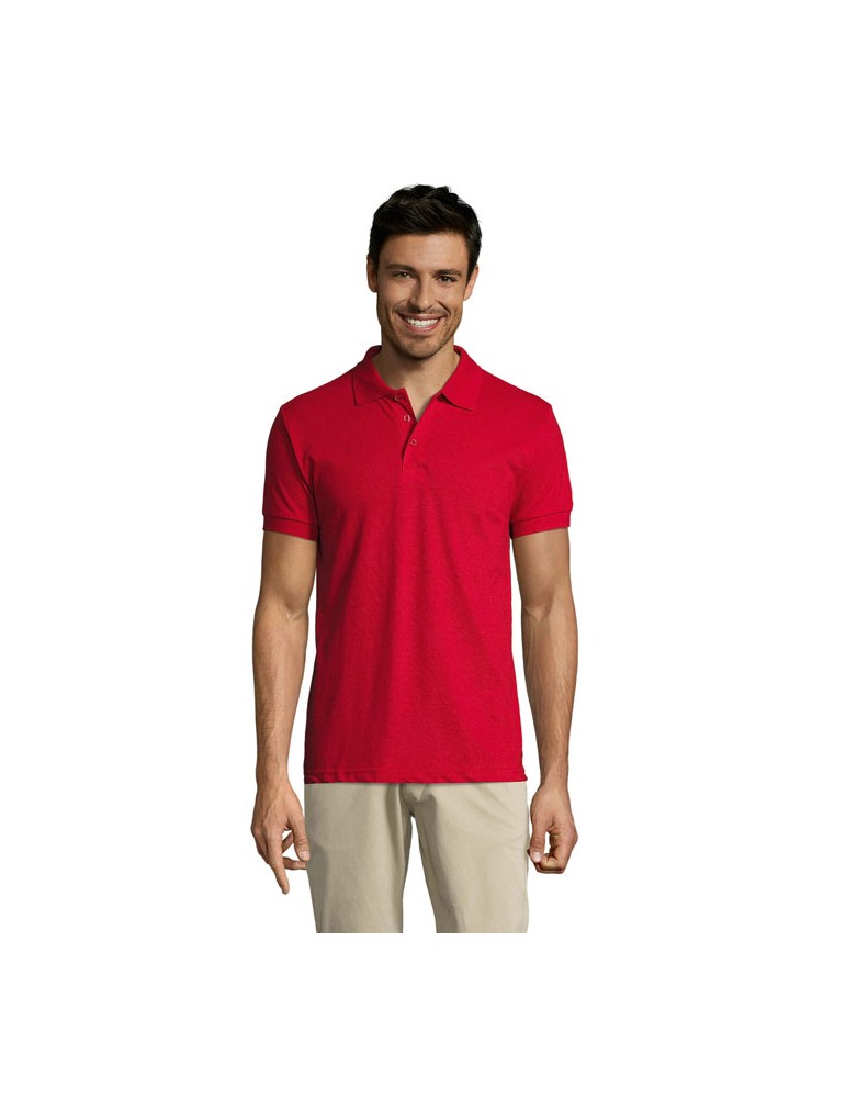 Polo homme polycoton personnalisé - PRIME MEN style et confort pas cher