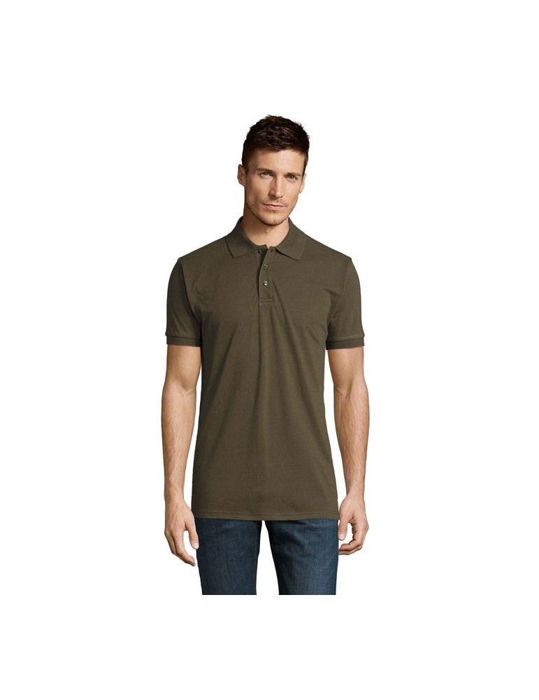 Polo homme polycoton personnalisé - PRIME MEN style et confort pas cher