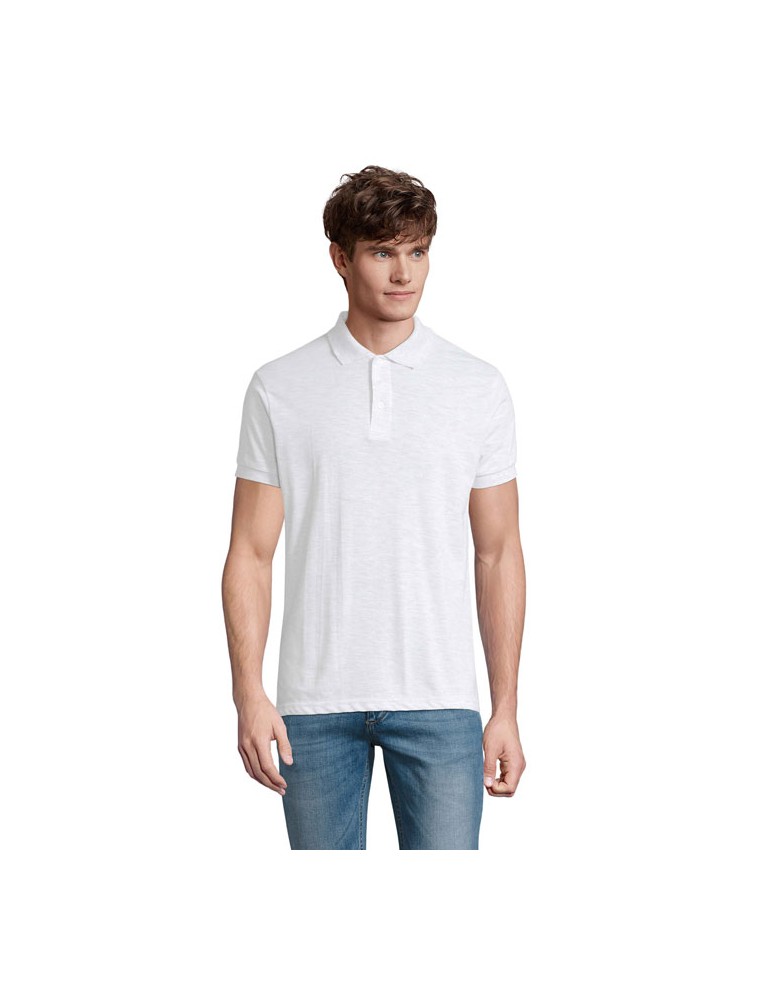Polo homme polycoton personnalisé - PRIME MEN style et confort pas cher
