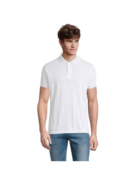 Polo homme polycoton personnalisé - PRIME MEN style et confort pas cher
