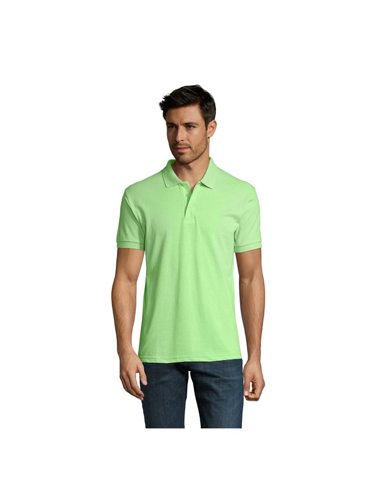 Polo homme polycoton personnalisé - PRIME MEN style et confort pas cher