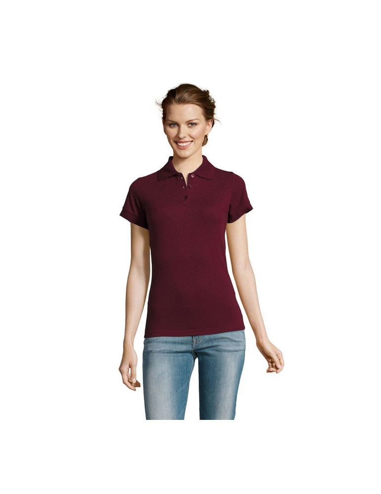 Polo femme polycoton personnalisé - PRIME confort et style pas cher