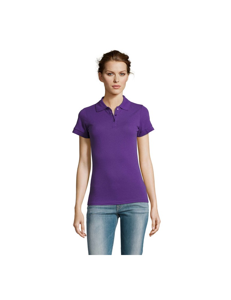 Polo femme polycoton personnalisé - PRIME confort et style pas cher