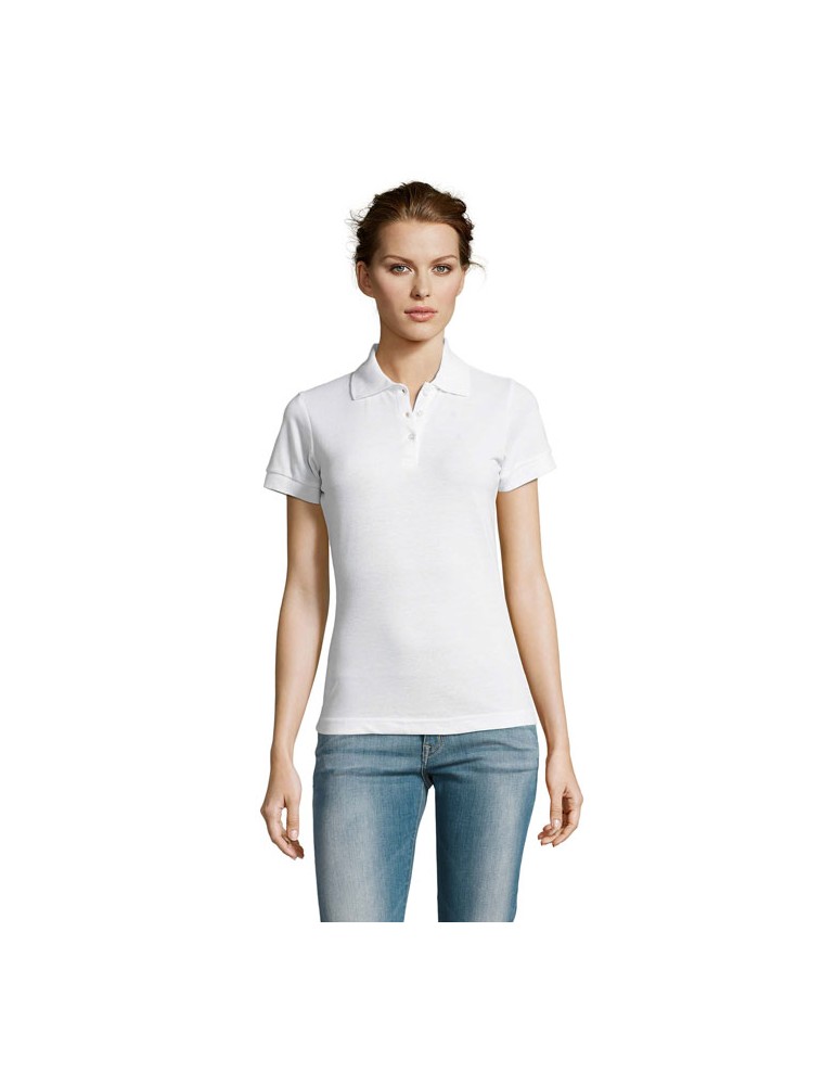 Polo femme polycoton personnalisé - PRIME confort et style pas cher