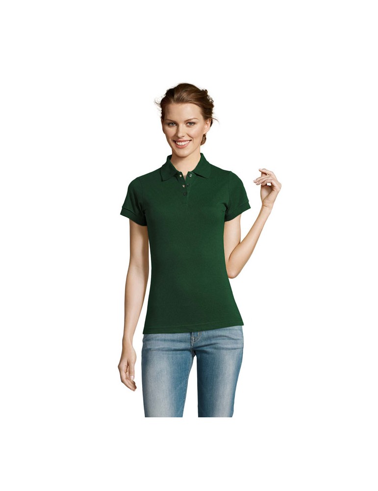 Polo femme polycoton personnalisé - PRIME confort et style pas cher