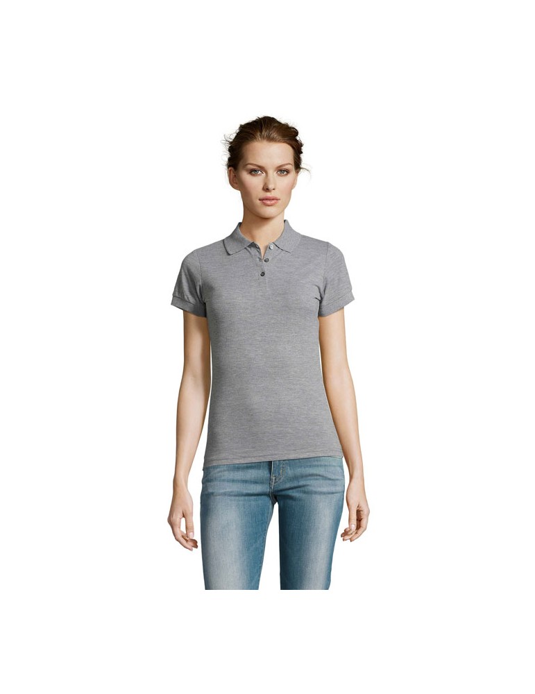 Polo femme polycoton personnalisé - PRIME confort et style pas cher