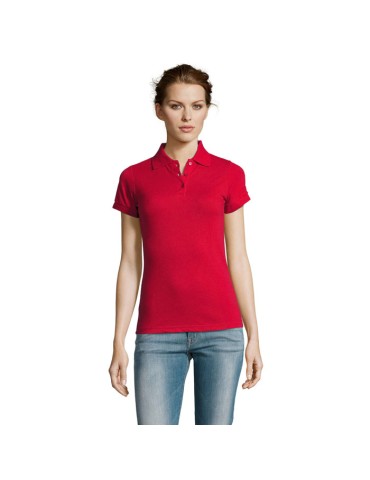 Polo femme polycoton personnalisé - PRIME confort et style pas cher