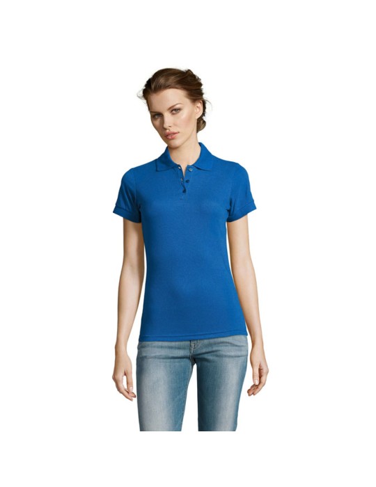 Polo femme polycoton personnalisé - PRIME confort et style pas cher