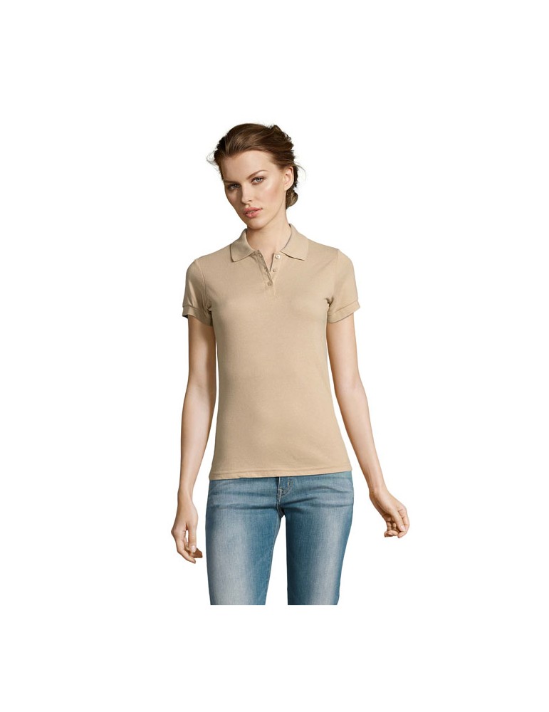 Polo femme polycoton personnalisé - PRIME confort et style pas cher