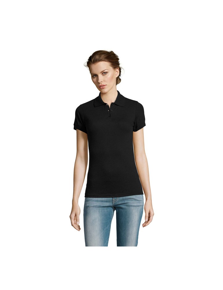 Polo femme polycoton personnalisé - PRIME confort et style pas cher