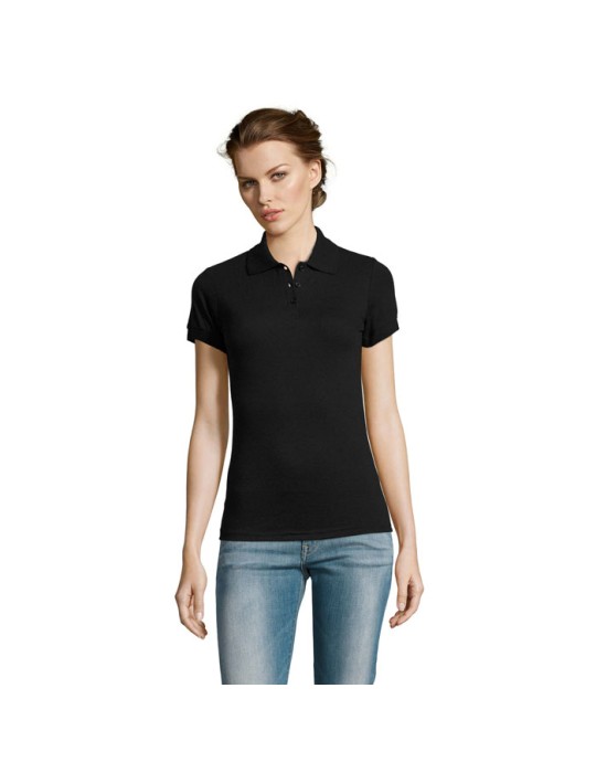 Polo femme polycoton personnalisé - PRIME confort et style pas cher