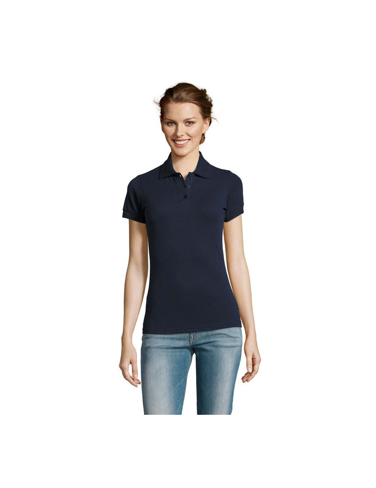 Polo femme polycoton personnalisé - PRIME confort et style pas cher