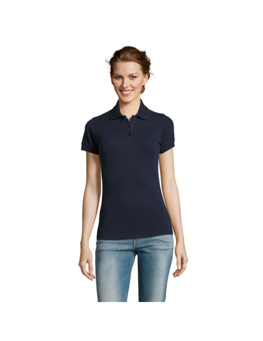 Polo femme polycoton personnalisé - PRIME confort et style pas cher