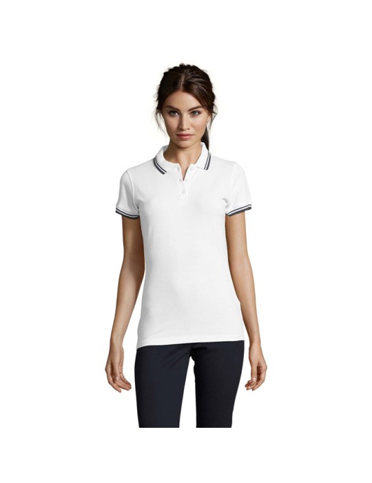 Polo Personnalisable 100% Coton - Femme Pasadena