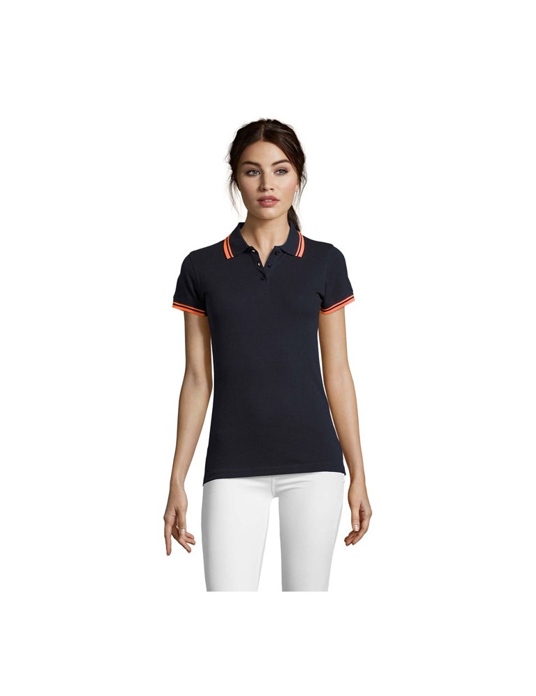 Polo Personnalisable 100% Coton - Femme Pasadena