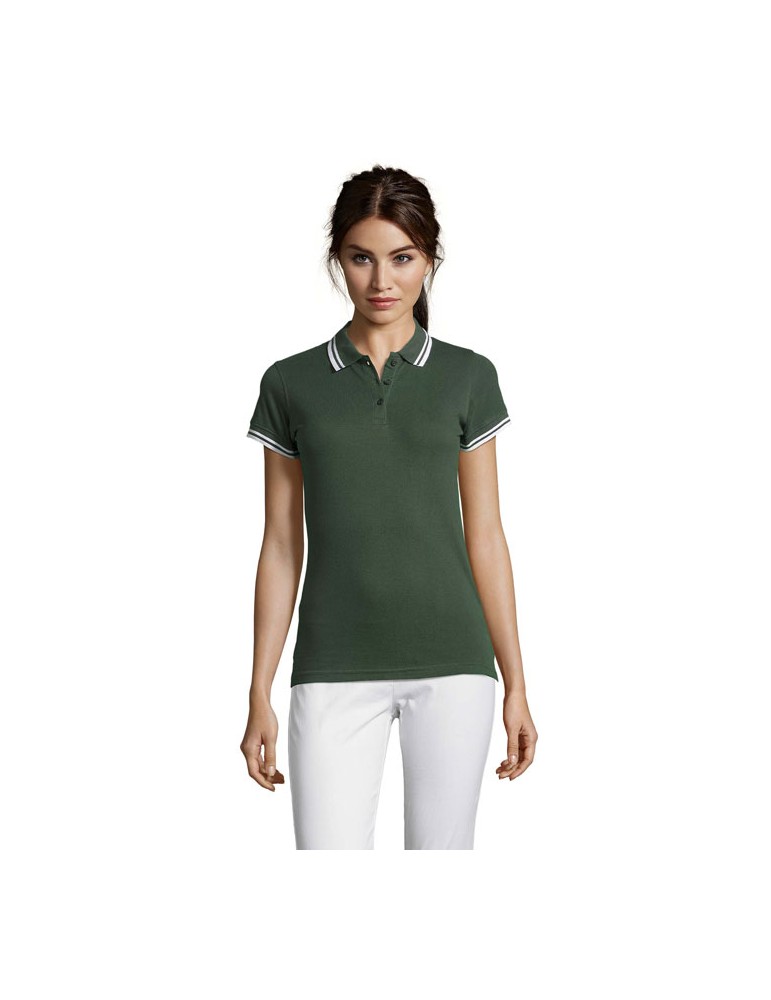 Polo Personnalisable 100% Coton - Femme Pasadena