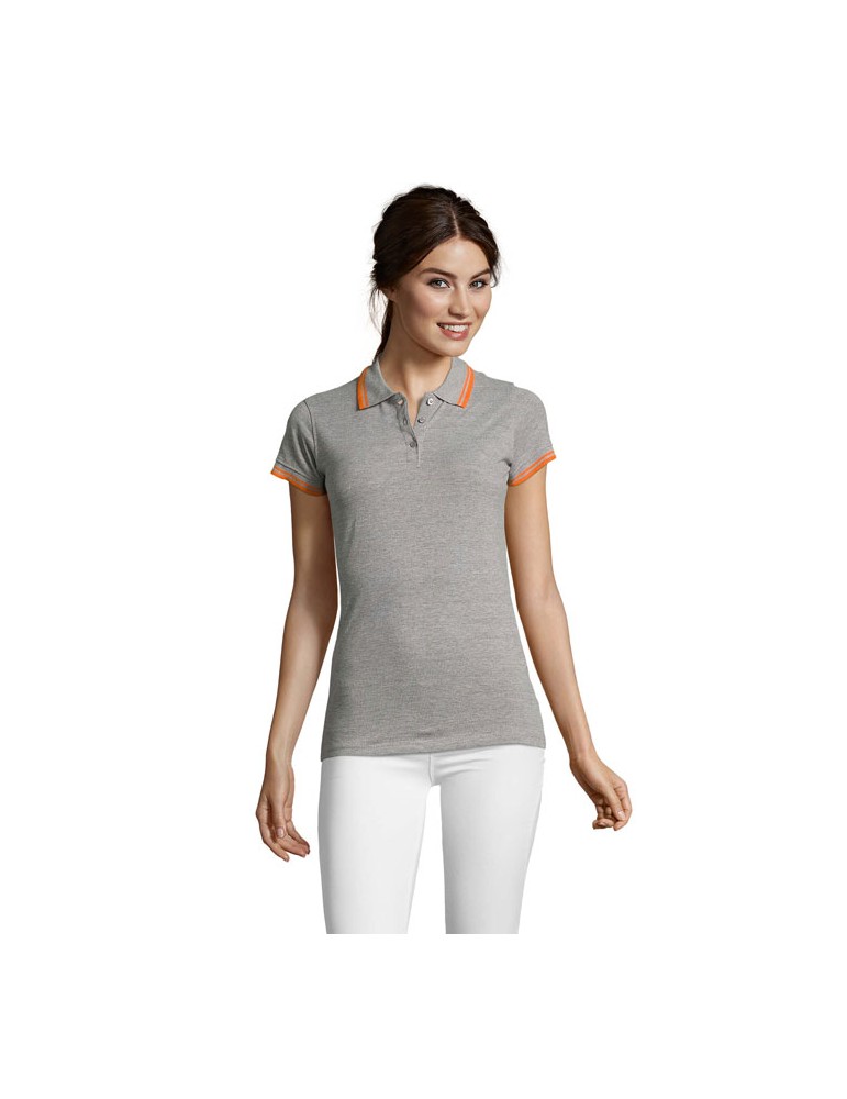 Polo Personnalisable 100% Coton - Femme Pasadena