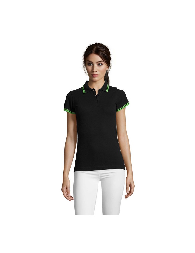 Polo Personnalisable 100% Coton - Femme Pasadena