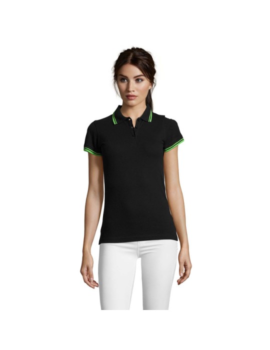 Polo Personnalisable 100% Coton - Femme Pasadena