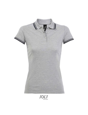Polo Personnalisable 100% Coton - Femme Pasadena