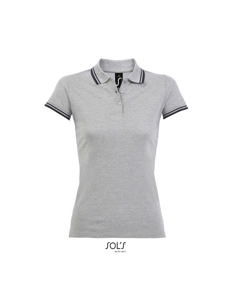 Polo Personnalisable 100% Coton - Femme Pasadena