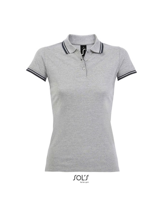 Polo Personnalisable 100% Coton - Femme Pasadena