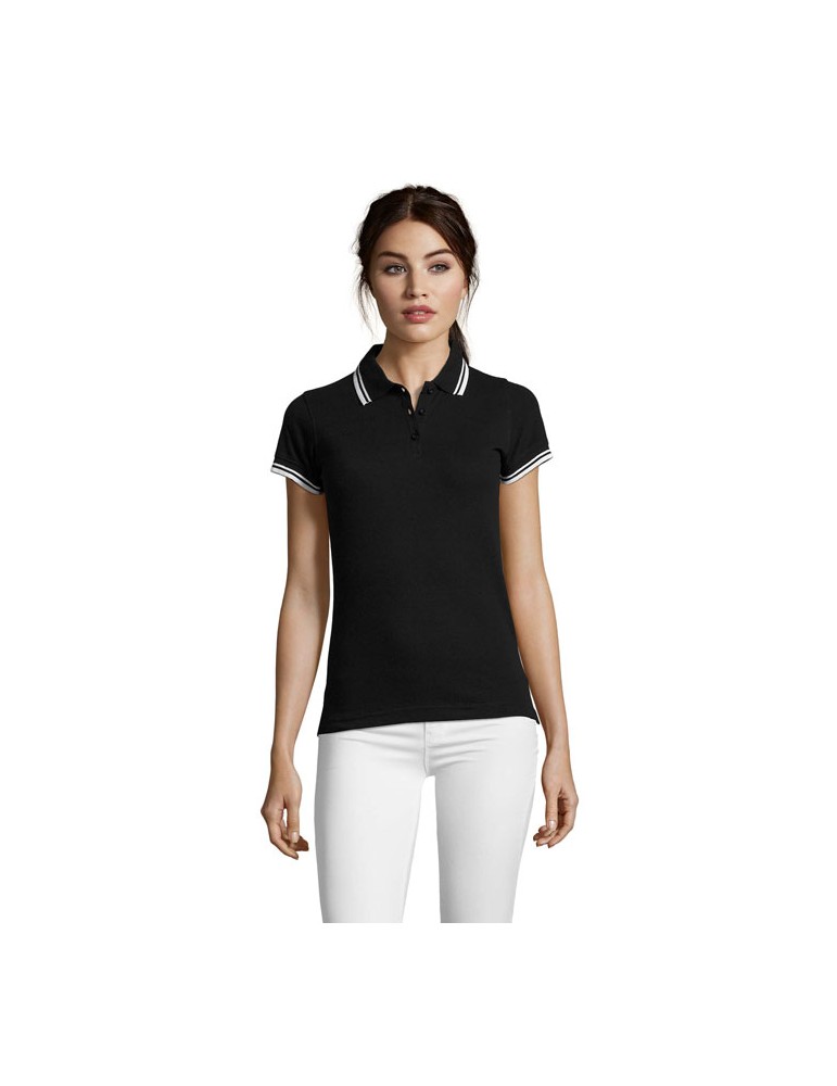 Polo Personnalisable 100% Coton - Femme Pasadena