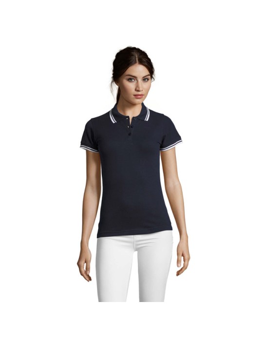 Polo Personnalisable 100% Coton - Femme Pasadena