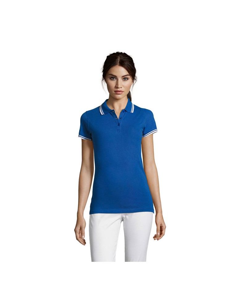 Polo Personnalisable 100% Coton - Femme Pasadena