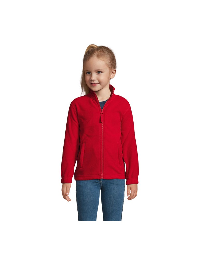 Veste Micropolaire Enfant Personnalisée - NORTH KIDS