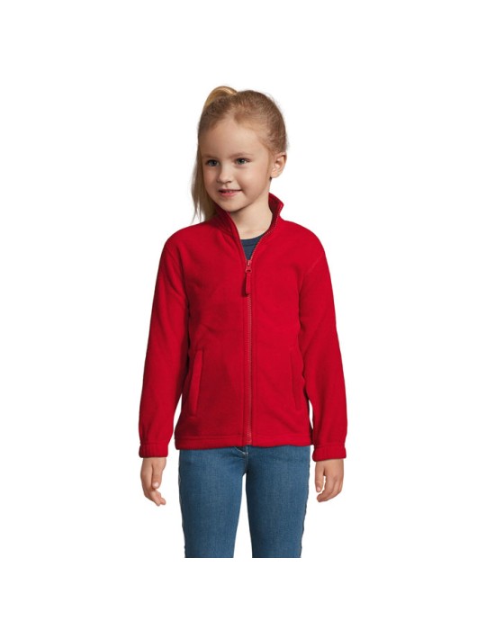 Veste Micropolaire Enfant Personnalisée - NORTH KIDS