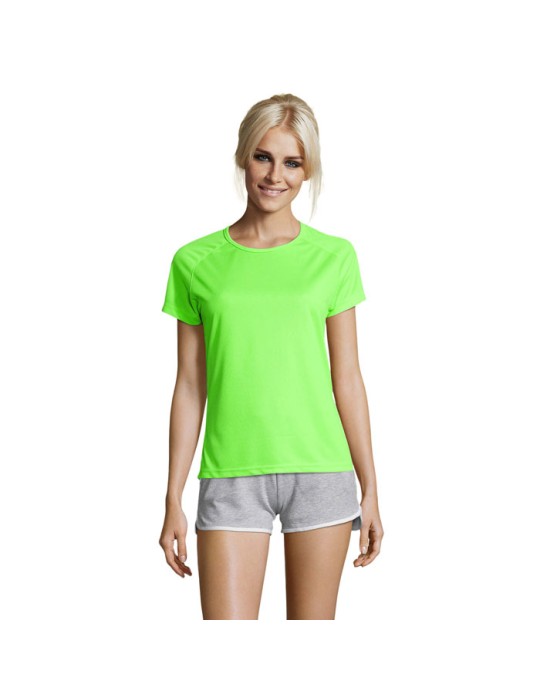 T-shirt Sporty Femme Personnalisé - Sport