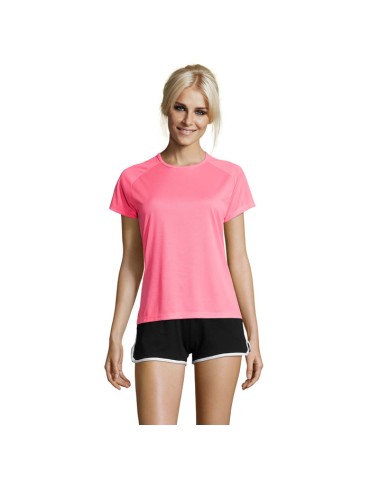 T-shirt Sporty Femme Personnalisé - Sport