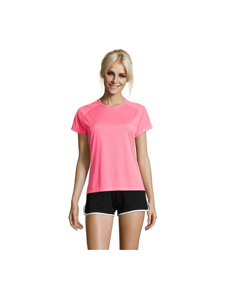 T-shirt Sporty Femme Personnalisé - Sport