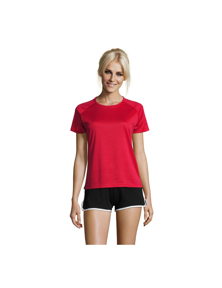 T-shirt Sporty Femme Personnalisé - Sport