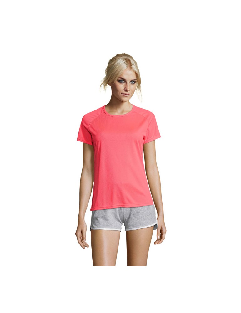 T-shirt Sporty Femme Personnalisé - Sport