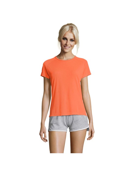 T-shirt Sporty Femme Personnalisé - Sport