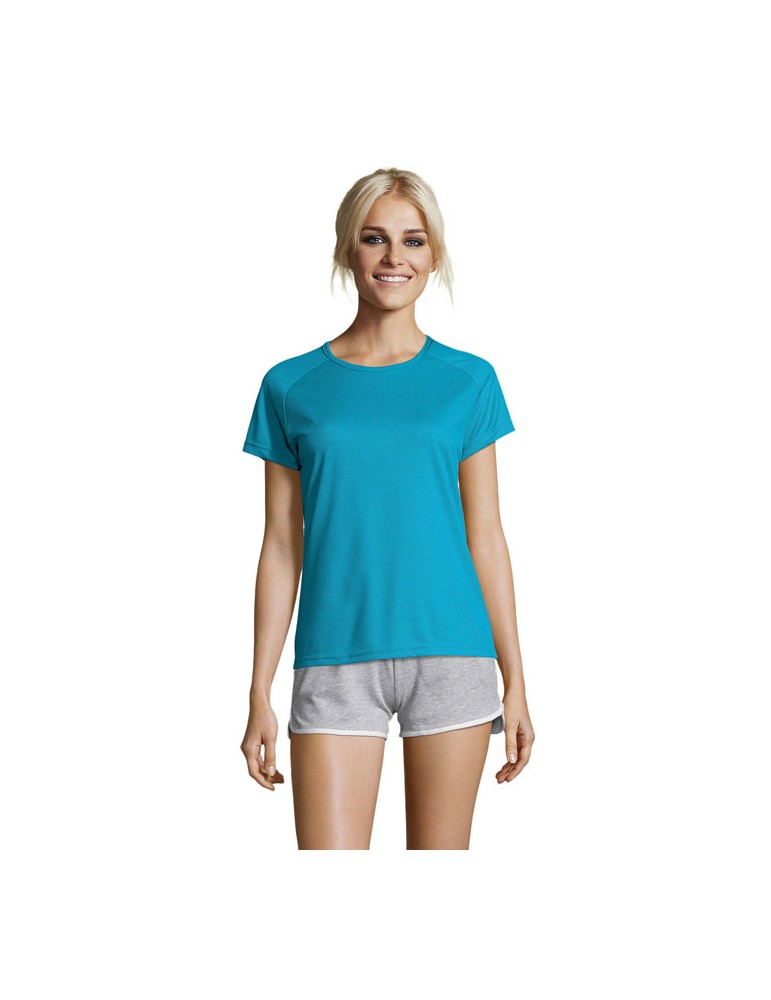 T-shirt Sporty Femme Personnalisé - Sport