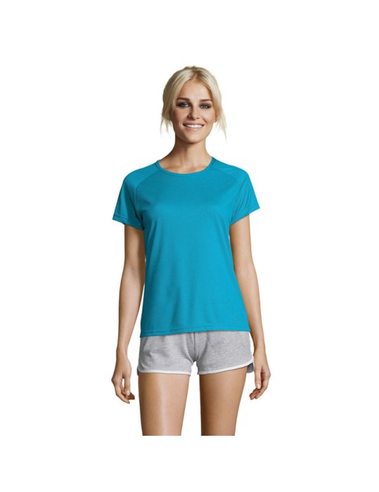 T-shirt Sporty Femme Personnalisé - Sport