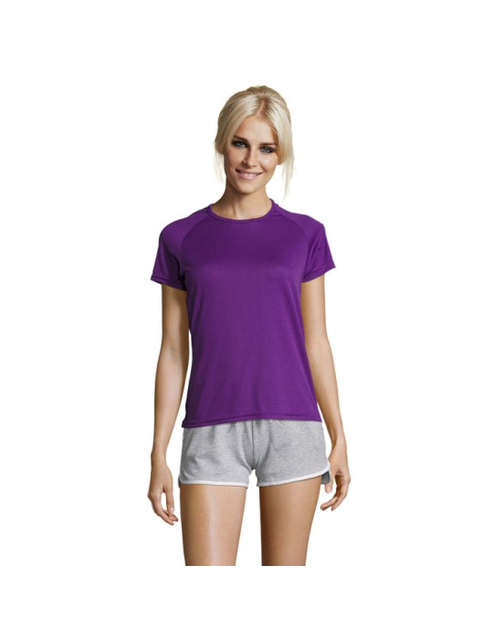 T-shirt Sporty Femme Personnalisé - Sport