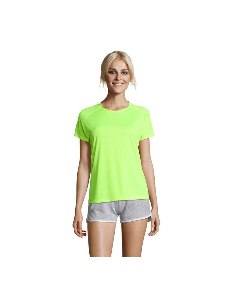 T-shirt Sporty Femme Personnalisé - Sport