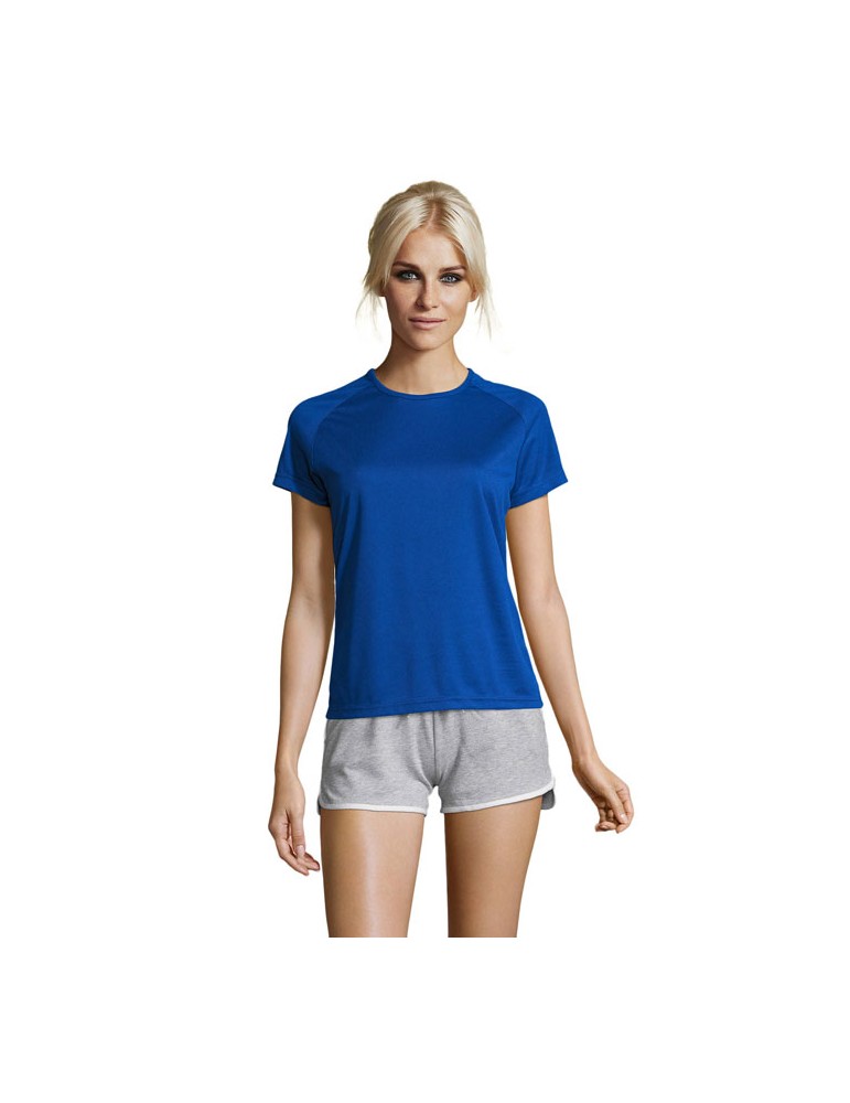 T-shirt Sporty Femme Personnalisé - Sport