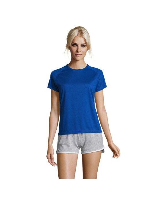 T-shirt Sporty Femme Personnalisé - Sport